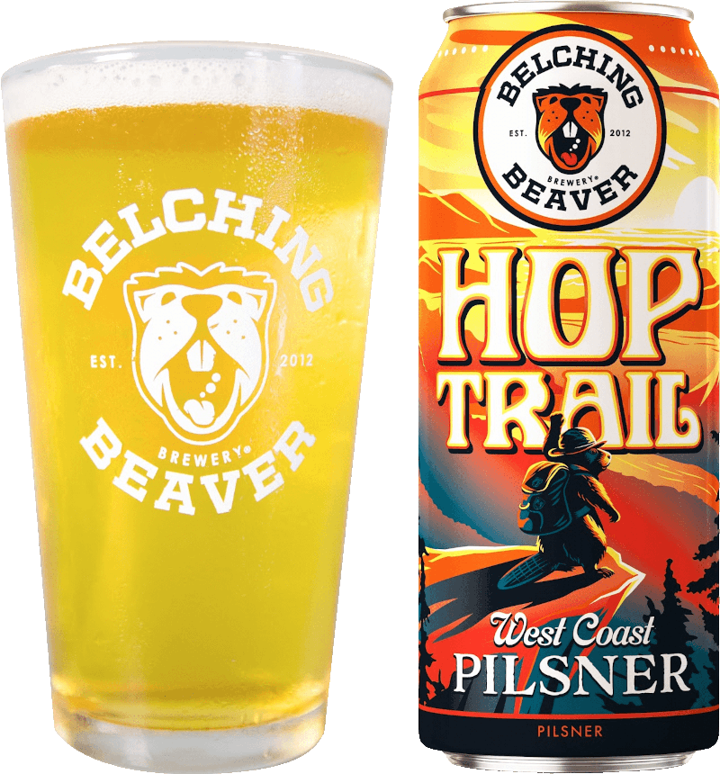 Hop Trail West Coast Pilsner beer photo
