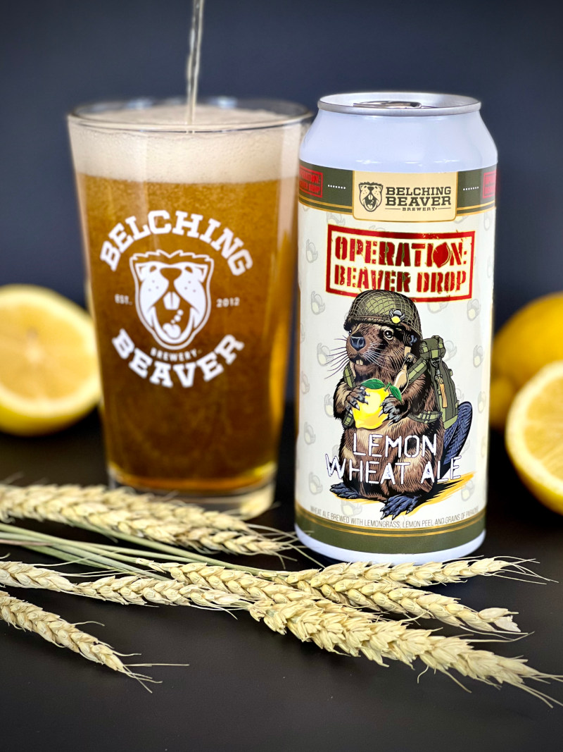 Operation Beaver Drop Lemon Wheat Ale